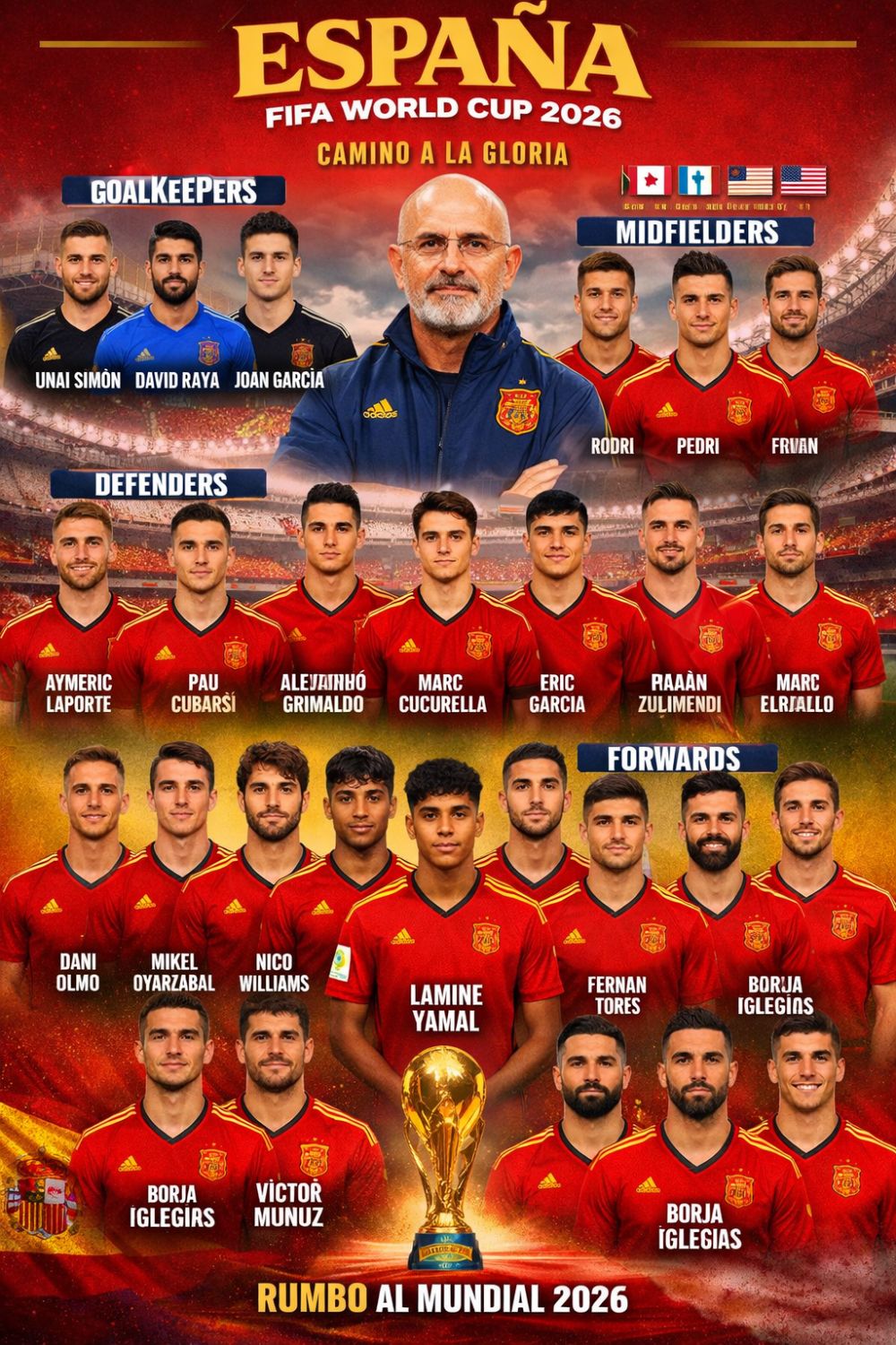 Spain FIFA World Cup 2026 Squad: Full Player List, Key Strengths & Benefits