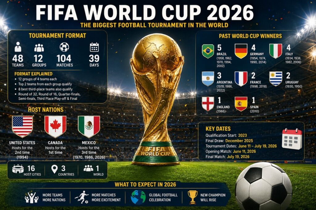 Current image: FIFA World Cup 2026: Complete History, Records, Tournament Format, and Knockout Stage Preview SEO Title
