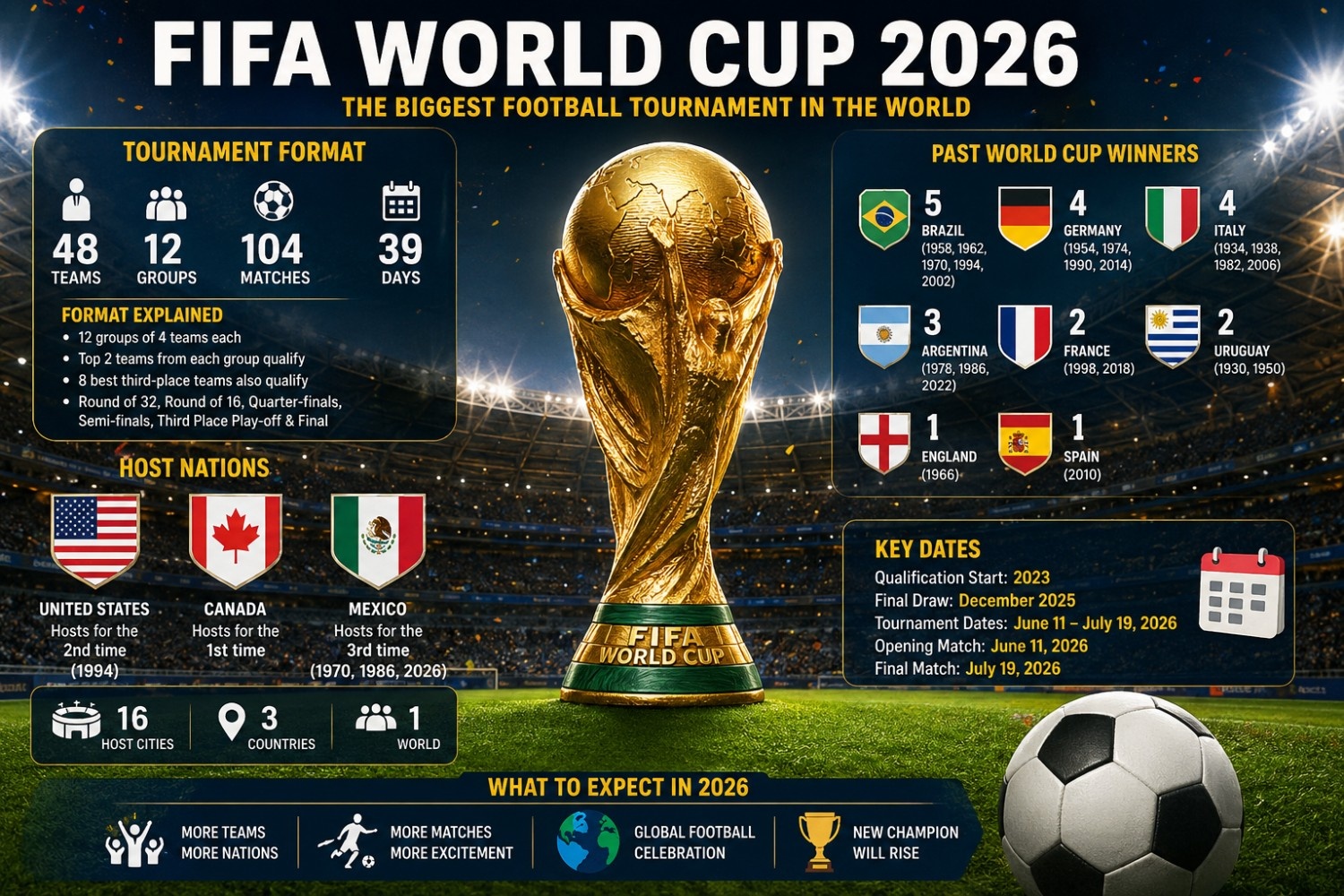 FIFA World Cup 2026: Complete History, Records, Tournament Format, and Knockout Stage Preview SEO Title