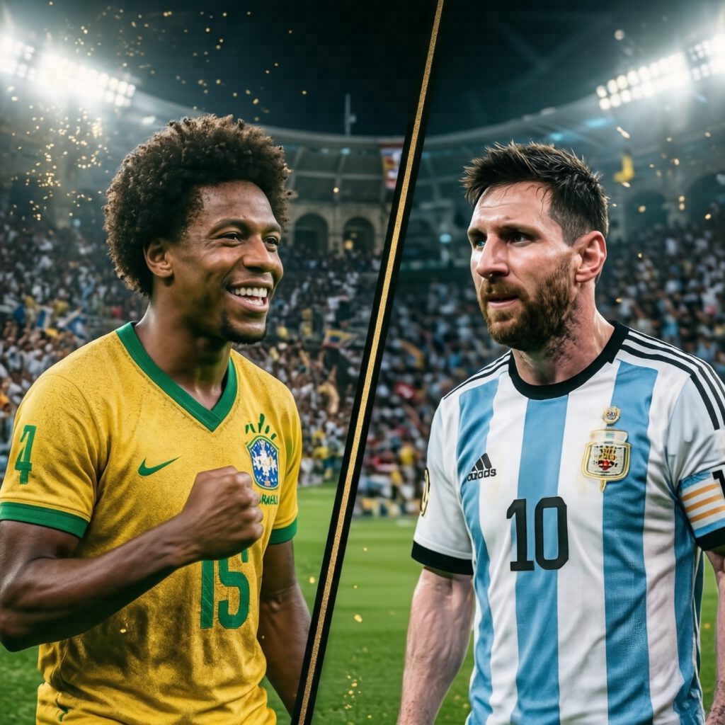 Current image: The Legend of No. 10: From Pelé to Lionel Messi – Football's Greatest Icons Who Defined FIFA World Cup History