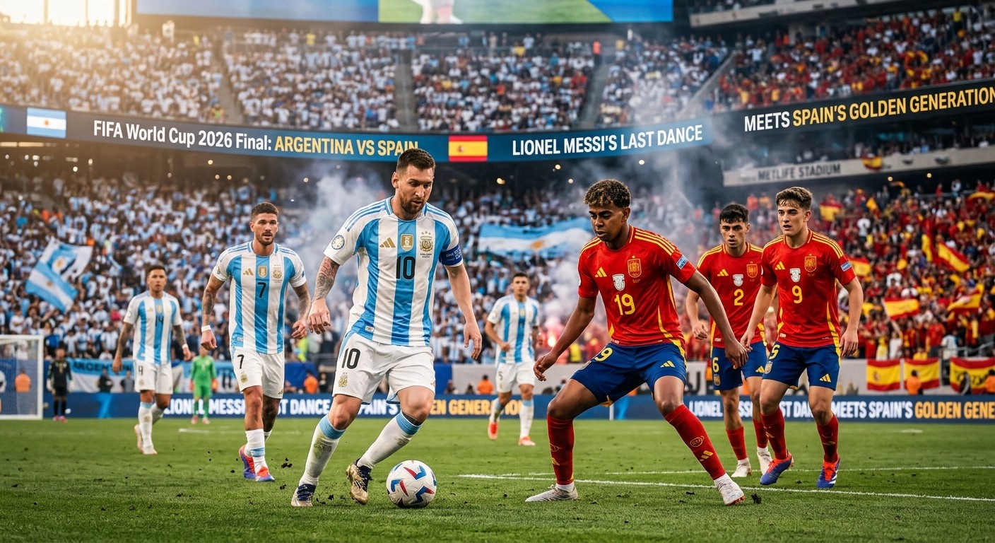 Argentina vs Spain FIFA World Cup 2026 Final: Lionel Messi Chases History as Lamine Yamal Leads Spain